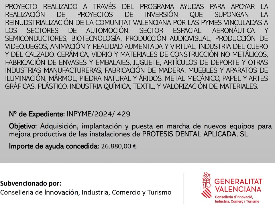 Ayudas para apoyar la realización de proyectos de inversión en PYMES ...